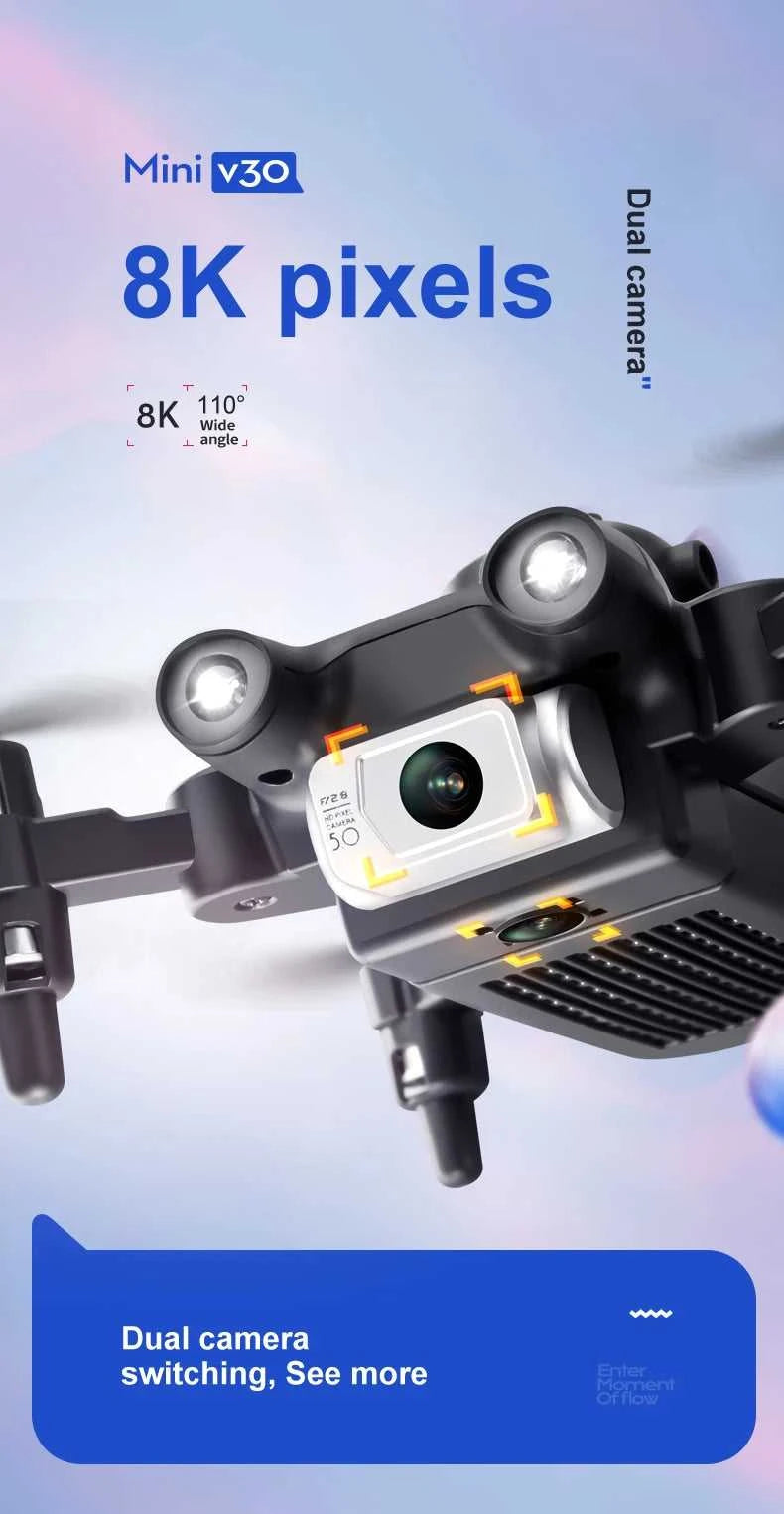 4DRC V30 Mini Drone with Camera HD 4K 1080P FPV RC Drones Profesional Five-sided Obstacle Avoidance Helicopter Drone Toy The jack market .AU The jack market .AU Drones $ 96 14:193;200007763:201336100