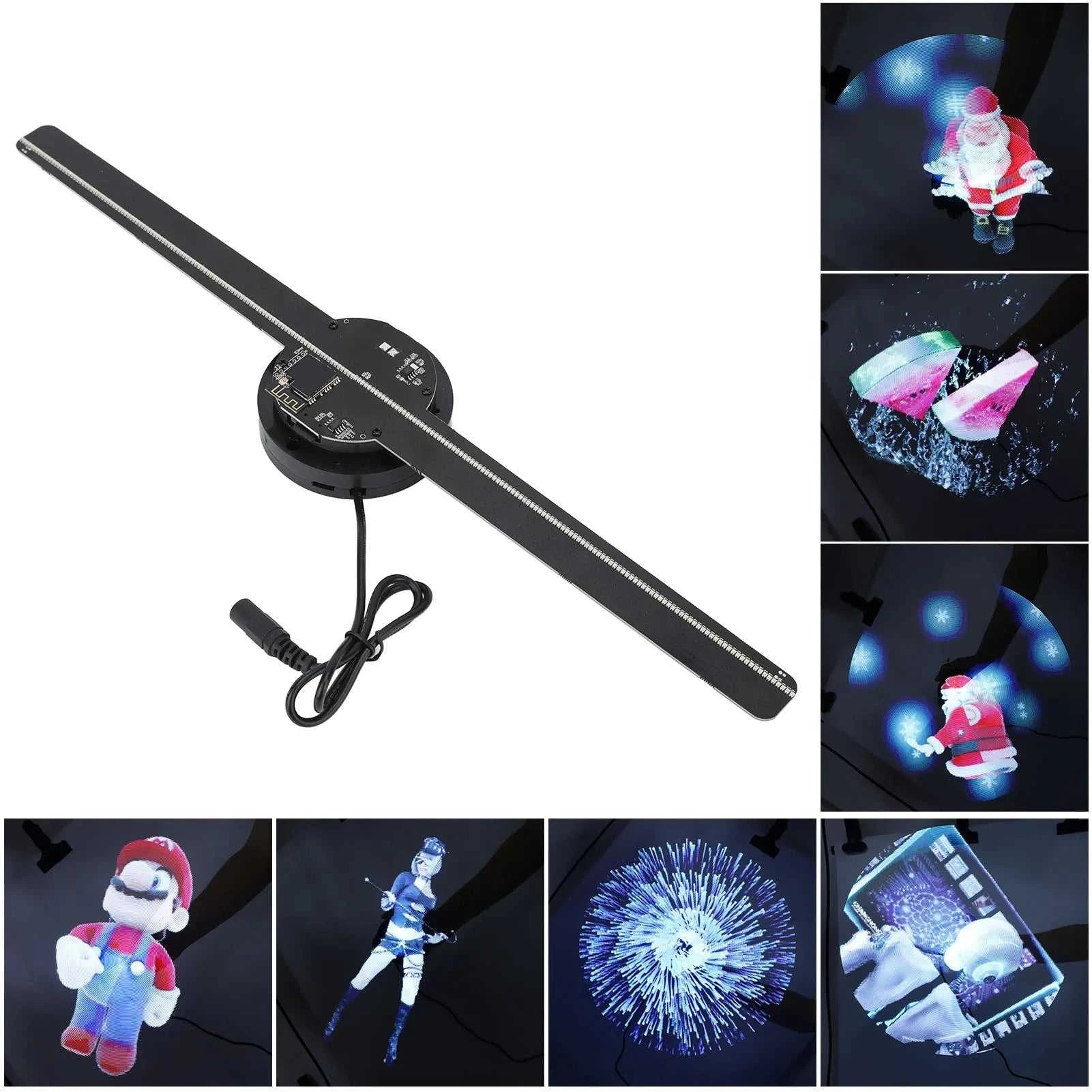 3D Hologram Fan 224 LED Light Beads High Resolution 3D Advertising Player for Business Store Shop Bar Holographic Projector Fan The jack market .AU The jack market .AU Accessories Electronics $ 98 14:350853#US