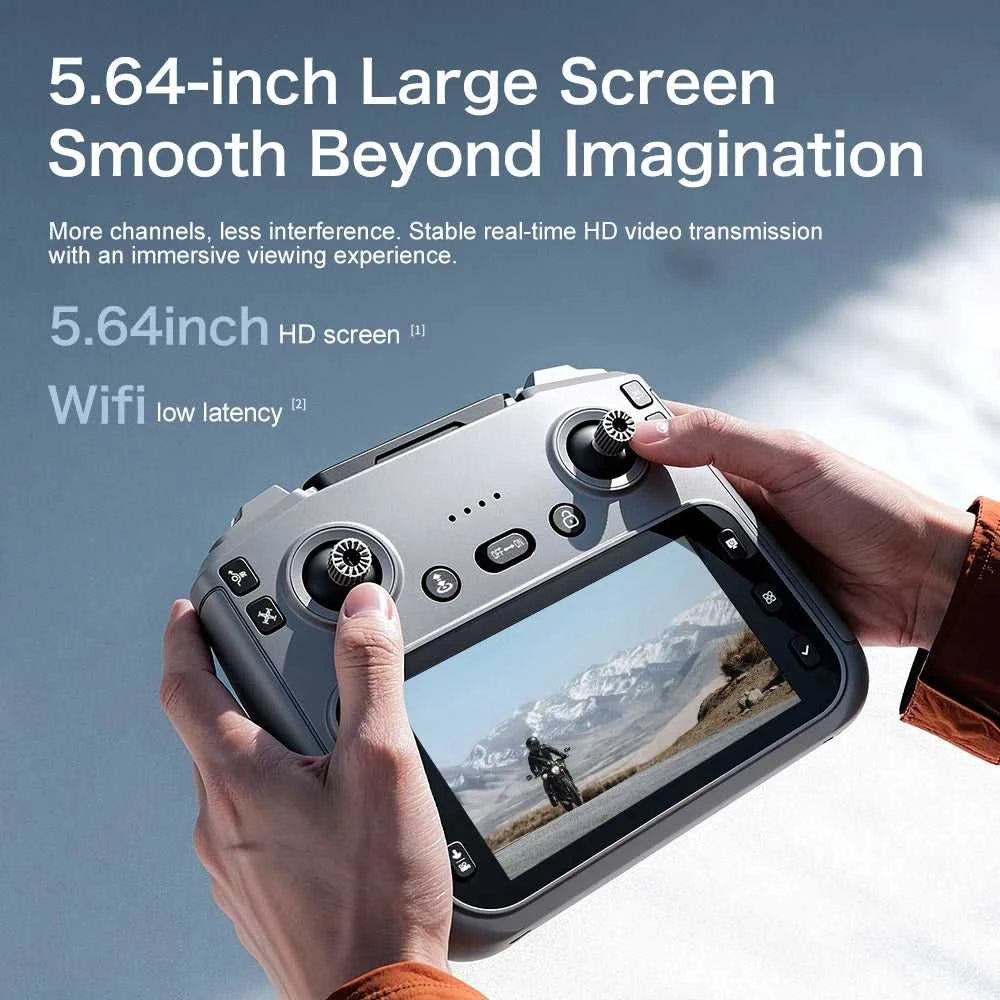 NEW Foldable Drone With Screen Control 8k Aerial Photography Optical Flow Positioning 360° Obstacle Avoidance Helicopter Drone The jack market .AU The jack market .AU Drones $ 133 14:29#4k-Dark Grey