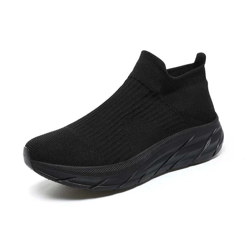 MAEDEF Men's Running Shoes Lightweight Breathable Mesh Elastic Comfortable Durable Fashion Casual Hot Selling Sports Sneakers The jack market .AU The jack market .AU Step Up Your Style: Trendy Shoes for Every Occasion! $ 78 14:173#All Black;200000124:3116