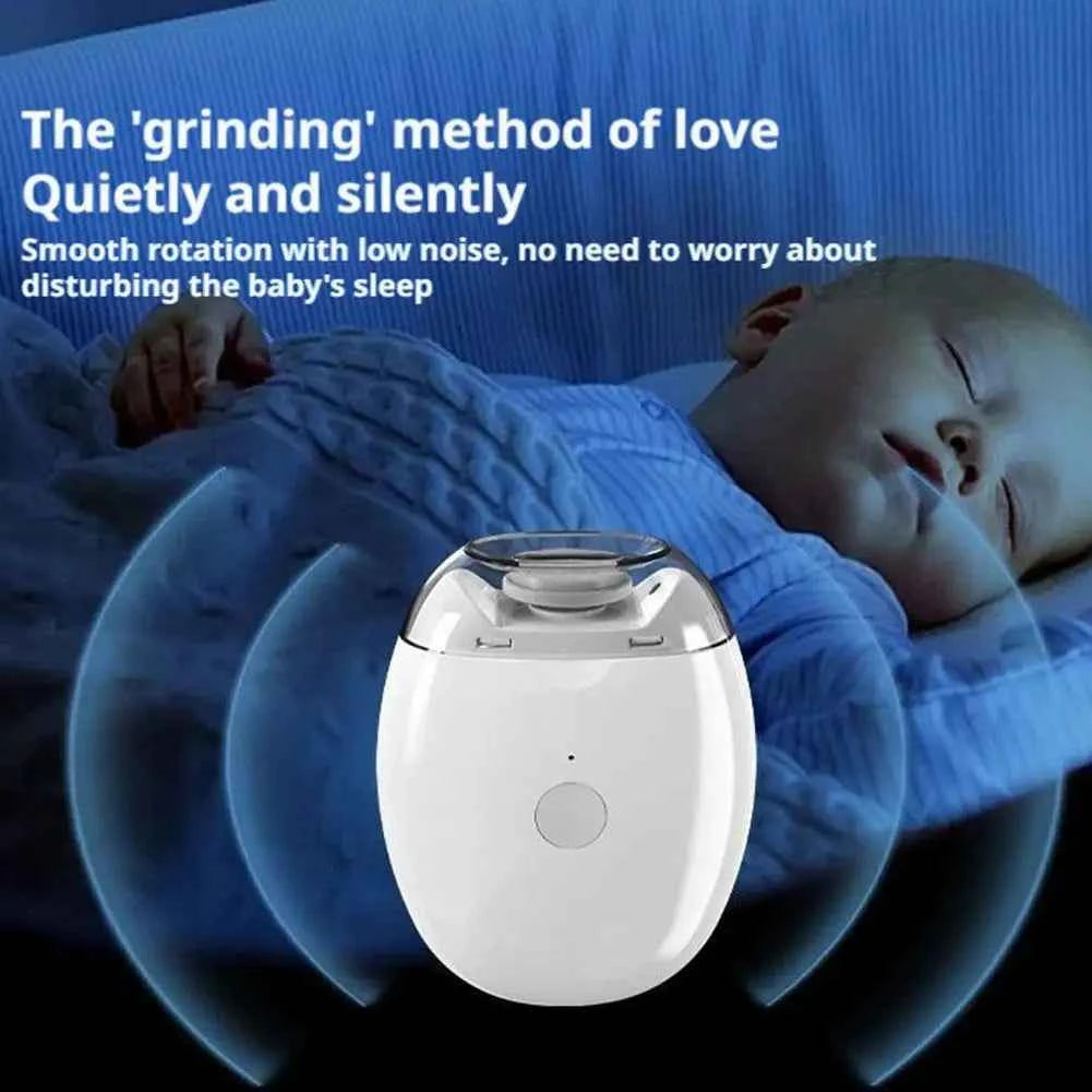 Fully Automatic Electric Nail Clipper Semplice Portatile with LED Light for Baby Elderly Child Manicure Nail Care Trimmer
