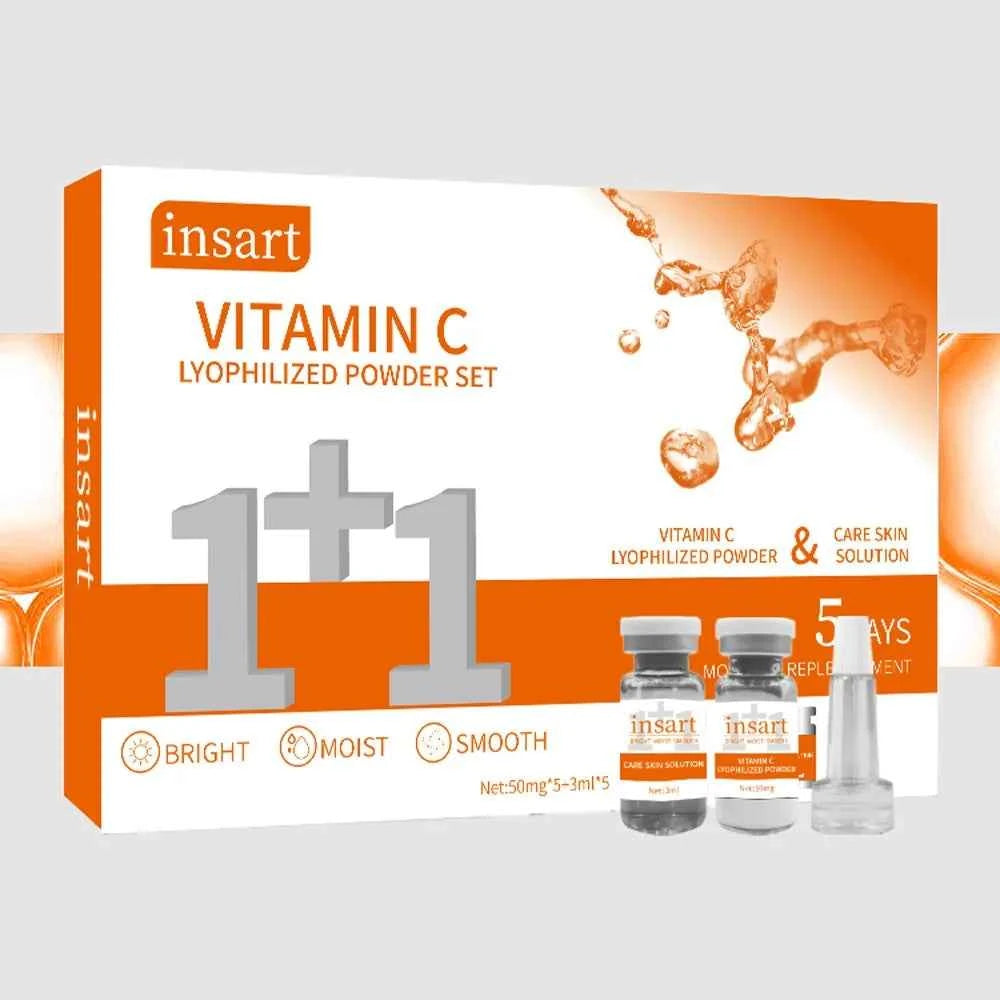 VC Collagen Blue copper peptide Lyophilized Powder Face Serum Anti Aging Brightening Moisturizing Essence for All Skin Skincare