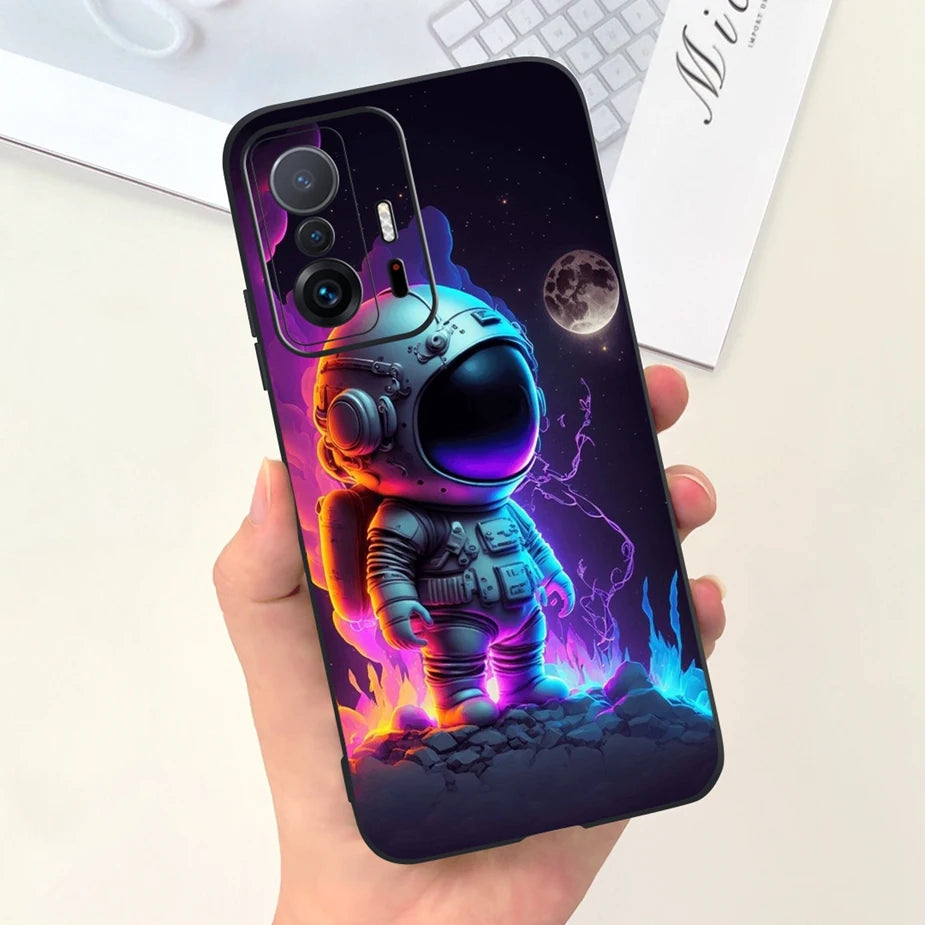 Xiaomi 11T Pro Case - Cute Cartoon Design, Soft Silicone Protection for Xiaomi Mi 11T Pro & 11TPro