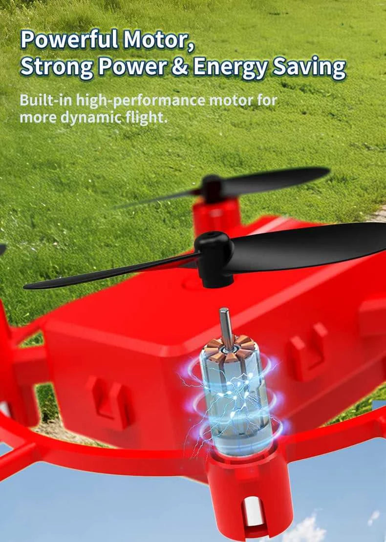 K26 2026 New Aerial Football Drone 360 ° All Inclusive Anti Fall Hand Thrown and Easy To Use Three Speed Variable Speed The jack market .AU The jack market .AU Drones $ 72 14:10#K26-Red