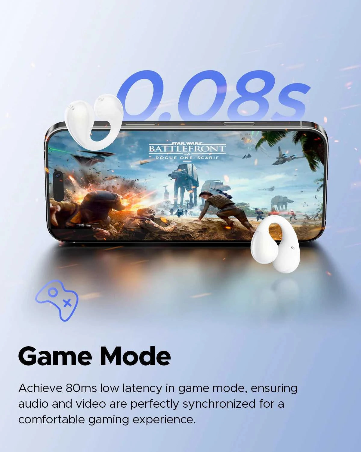 SoundPEATS PearlClip Pro Open Ear Earbuds Wireless Headphones Bluetooth 5.4 Earphones Ultra-Comfort Clip On Ear Buds 24 Hrs Play The jack market .AU The jack market .AU Accessories Electronics $ 102 14:193#Black