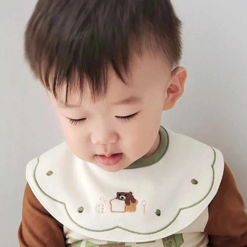 3PCs New Waterproof Cotton Baby Bibs Korean Cartoon Embroidery Newborn Burp Cloths Adjustable Baby Saliva Towel Baby Accessories The jack market .AU The jack market .AU Mum & Kids: Essential Products for Every Family $ 35 14:1052#D