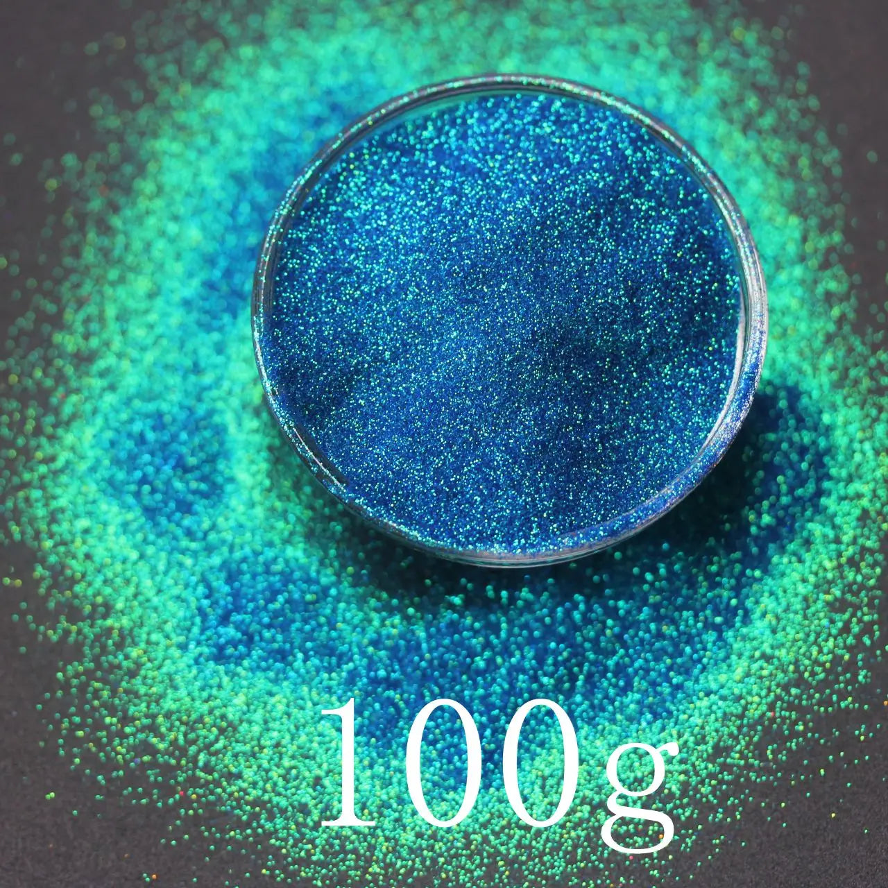 0.1mm Extra Fine Holographic White Colorful Shinning Glitter Spangle Dust for DIY lipstick,Cosmetics,Nail Art Craft Decoration