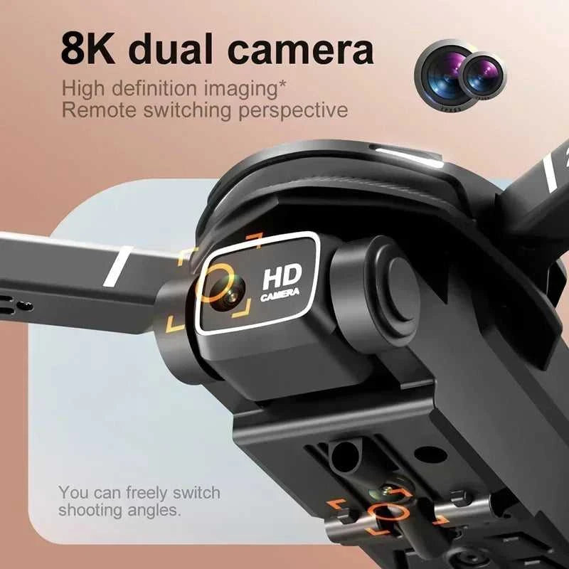 2026 Original New V88 Drone 8k 5G Professional HD Dual Camera Aerial Photography 15000m Remote Control Aircraft Quadcopter Toy The jack market .AU The jack market .AU Drones $ 78 14:193#White