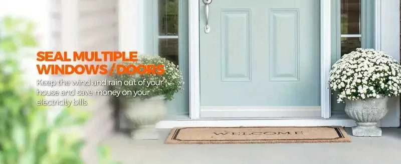 Silicone Door Draft Stopper, Under Door Draft Blocker, Insulator Door Sweep Weather Stripping, Noise Stopper, Strong Adhesive The jack market .AU The jack market .AU Home $ 53 14:193#black