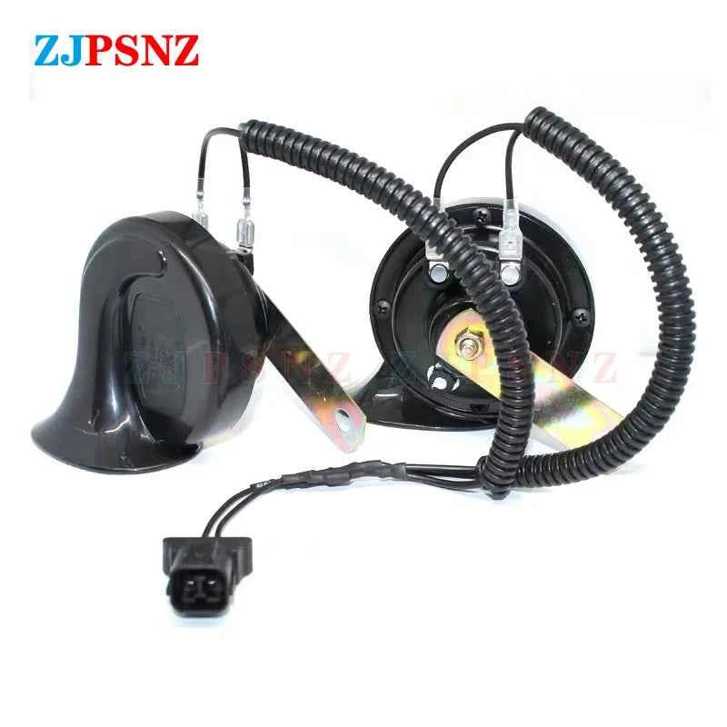 Auto Horn Plug 4 Wires Corrugated Tube Dedicated Snail Horn Socket Conversion Plug Car Speakers Single Horn Refit Double Horn