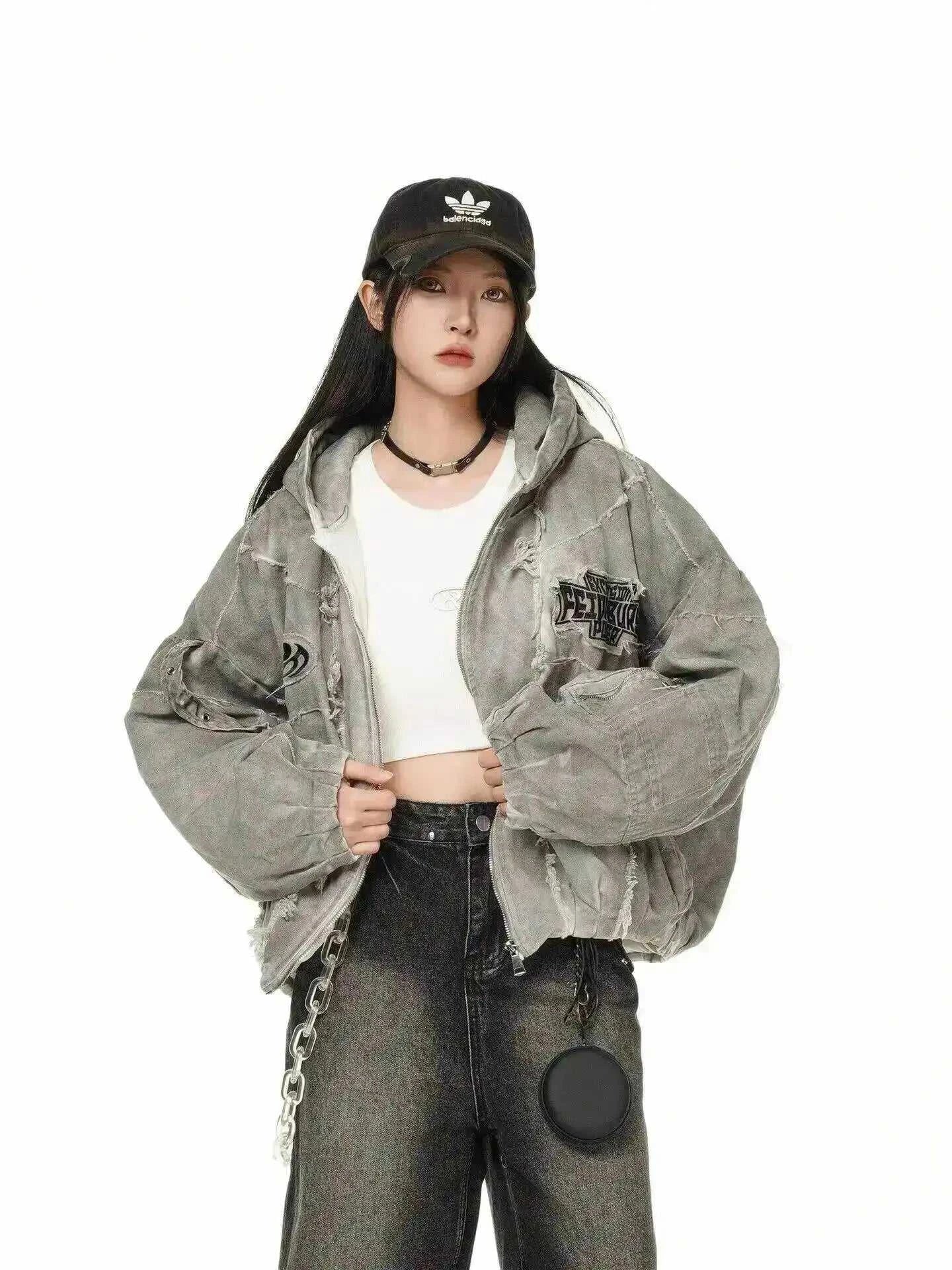 HKSH Autumn Winter New Men's Tide Original Design Techwear High Street Fashion Trend Vintage Jacket Chic Casual Coats Ins HK6132 The jack market .AU The jack market .AU Men Fashion $ 172 14:691#Gray;5:4182