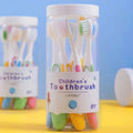 BrightSmiles 8 PCS Kids' Soft Bristle Toothbrushes - Gentle Care in Convenient Barrel Packaging