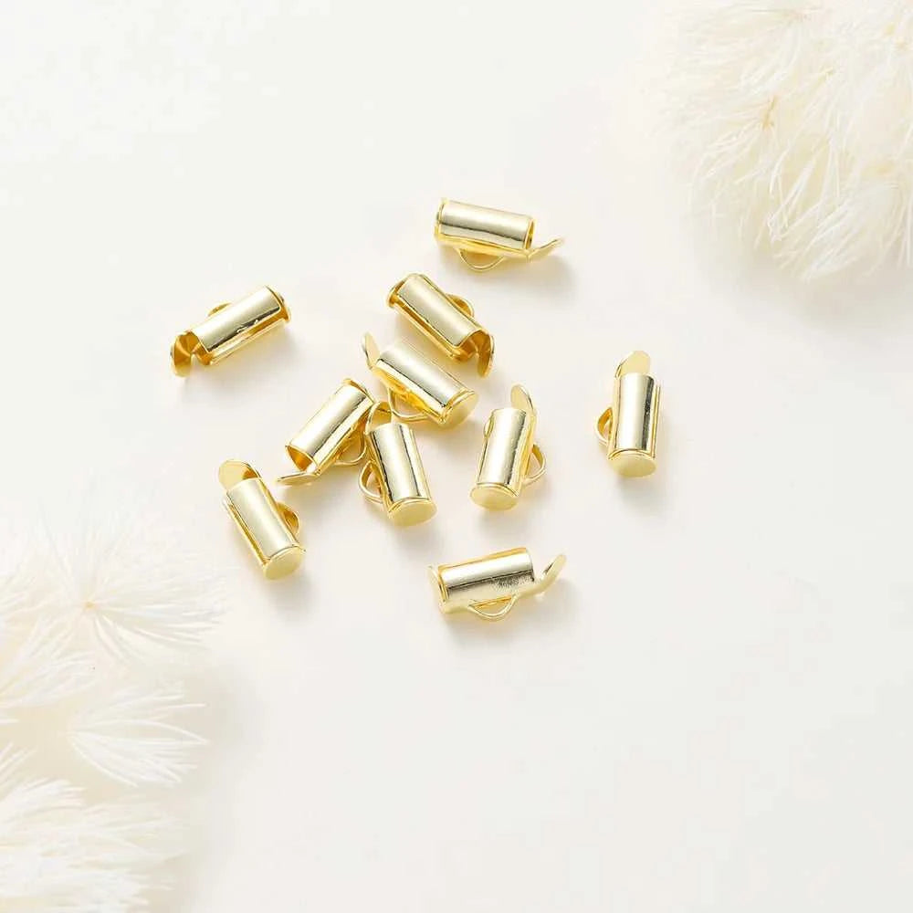 10PCS 14/18K Gold Brass Side Crimp End Tube Slide Clasps Bracelet Earring Buckles Connectors DIY Jewelry Making Findings The jack market .AU The jack market .AU Jewellery & Chains $ 48 14:29#14K;5:100014065#30x4mm