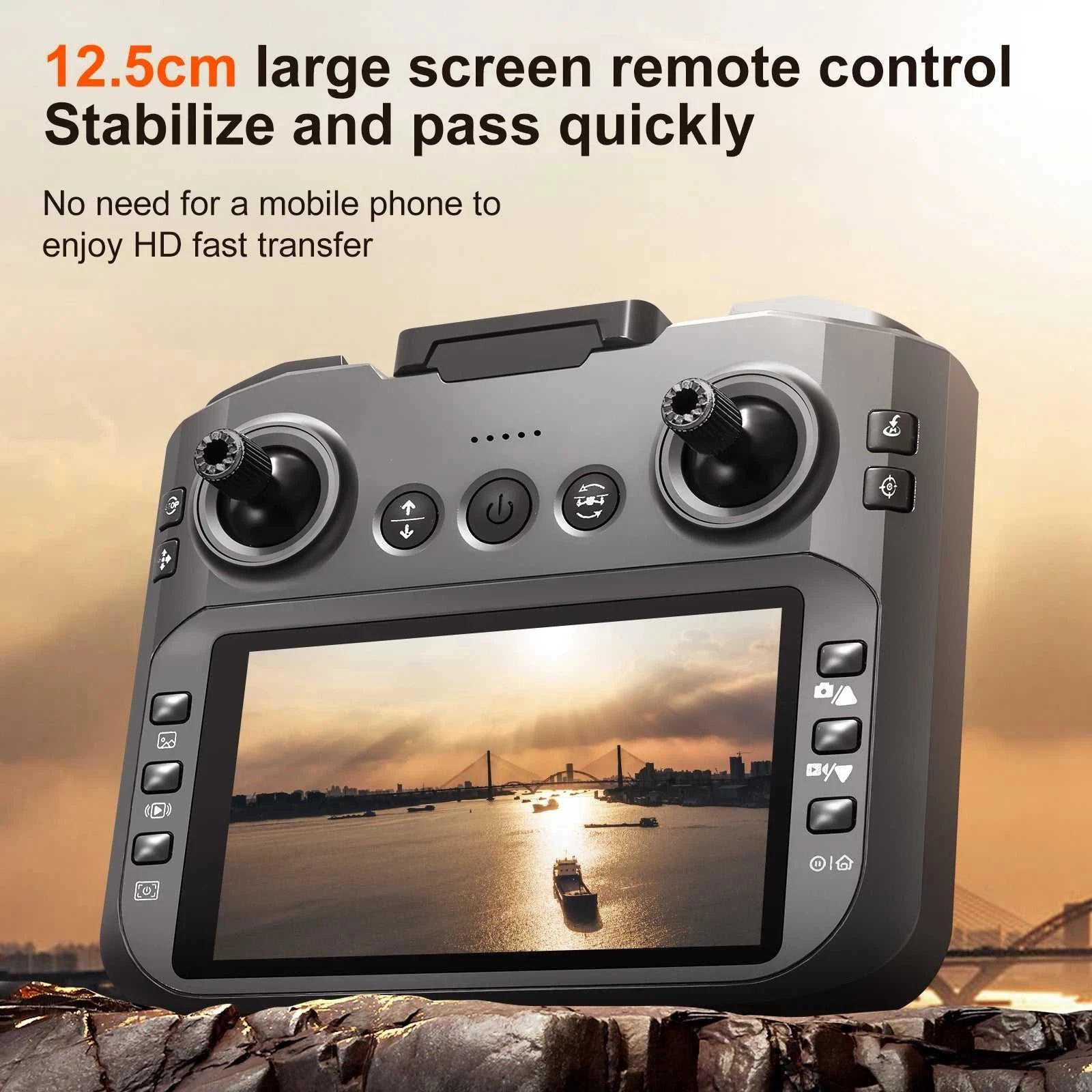 NEW S156 RC Drone 2.4G 5G WIFI Professional 8K Aerial Photography Remote Control Aircraft HD Dual Camera Quadcopter Boy Toy Gift The jack market .AU The jack market .AU Drones $ 124 14:350852