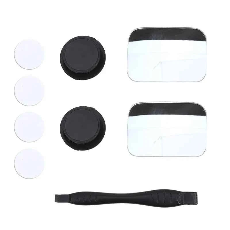 Car Rearview Mirror 360 ° Adjustable Wide-angle Reversing Assist Blind Spot Mirror Novice Parking Observation Practical Car Tool