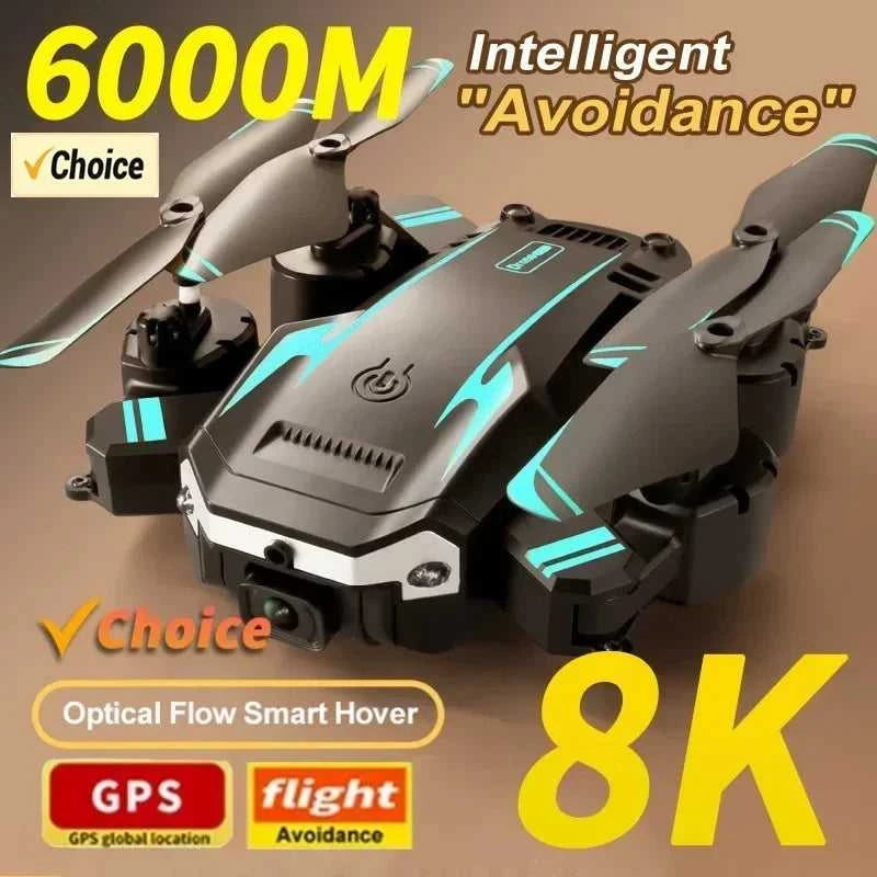 New G6 Drone 8K 5G GPS Professional HD 360 ° Aerial Photography Dual-Camera Foldables Obstacles Avoidanc Brushless Quadrotor 5KM The jack market .AU The jack market .AU Drones $ 78 14:100018786#BL-4K single camera