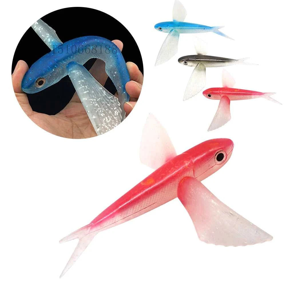 Fishing Lure Bait Sea Fishing Big Fish Flying Fish Soft Bait Tuna Lures Pink Trolling Bird Shaped Teaser for Fishing Tackle The jack market .AU The jack market .AU Fishing Gear $ 23 14:10#Red