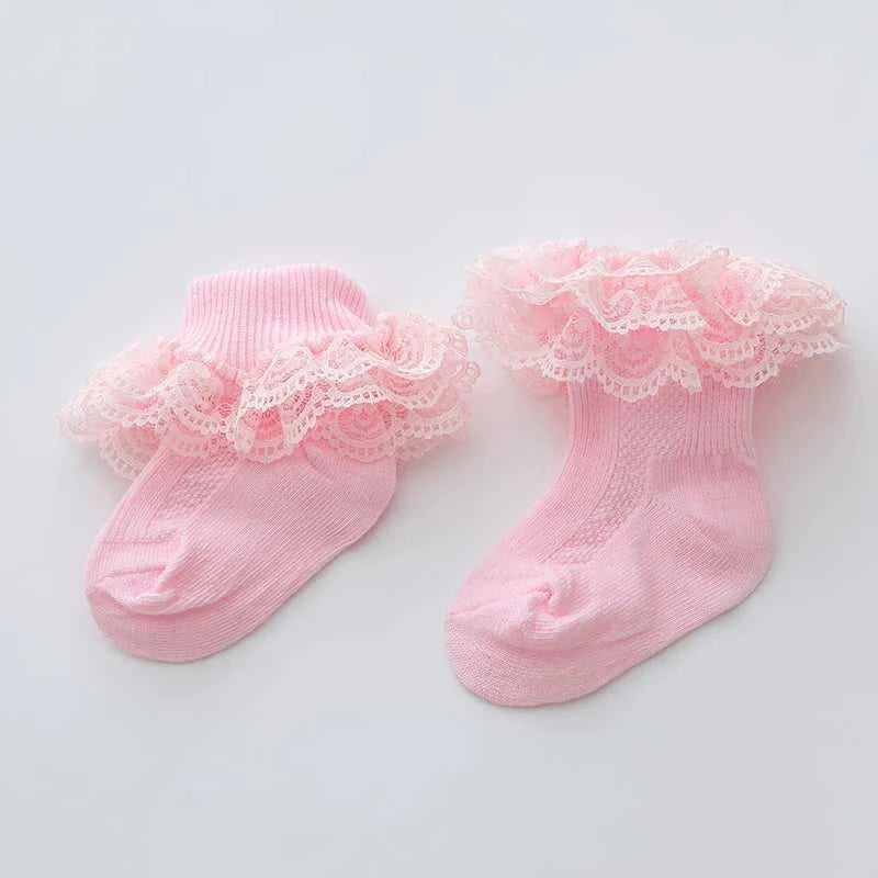 Baby Girls Boys Cotton Socks Cute Eyelet Frilly Lace Baptism Socks Birthday Gift for Infants The jack market .AU The jack market .AU Mum & Kids: Essential Products for Every Family $ 21 14:200002130;200000463:200661896#6-12M