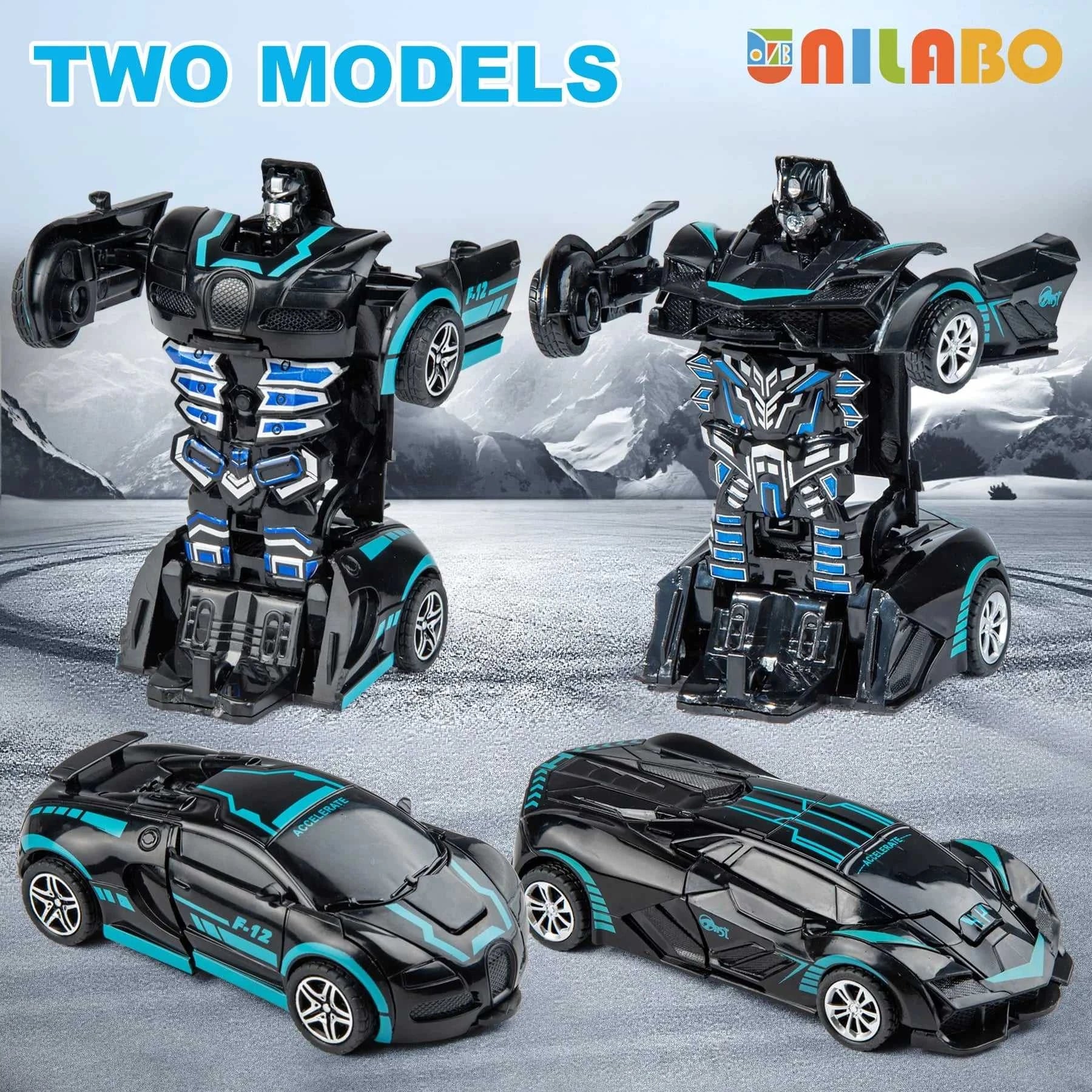 Transformable Robot Sports Car Toys, No Batteries, Educational Kids Gift, Colorful Model Vehicle for Play Learning The jack market .AU The jack market .AU Little Wonders $ 50 14:691