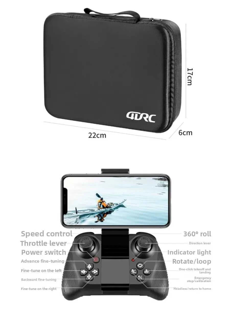 New 4DRC V23 Mini Drone 6K Professinal With Wide Angle HD Dual Camera Wifi FPV Obstacle Avoidance Quadcopter RC Dron Gift The jack market .AU The jack market .AU Drones $ 98 <none>