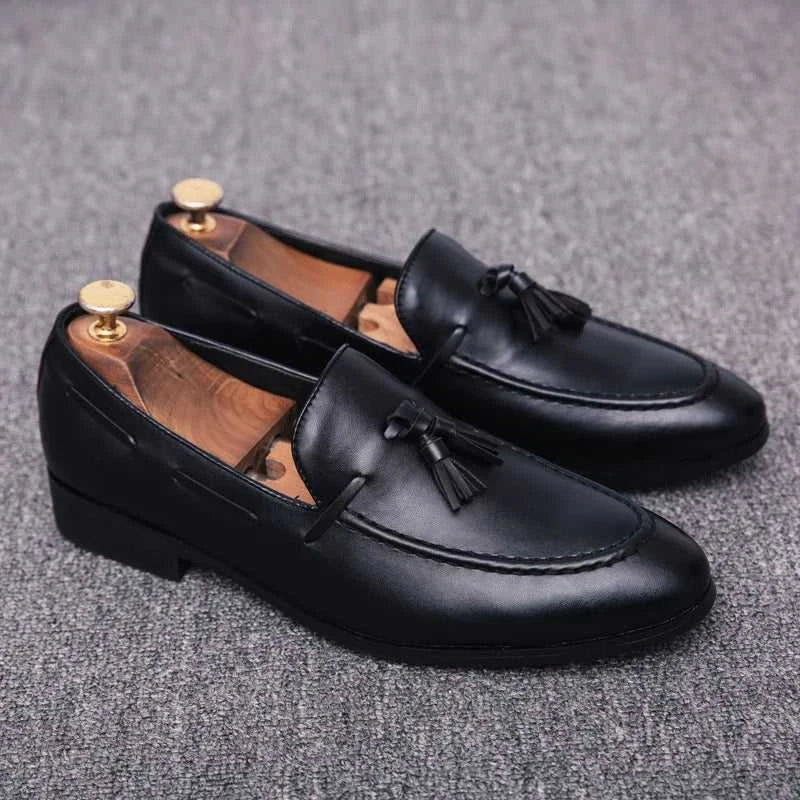 Social Shoe Male High Quality Formal Leather Shoes Men Casual Tassels Business Loafers For Man Dress Shoes Comfortable The jack market .AU The jack market .AU Step Up Your Style: Trendy Shoes for Every Occasion! $ 90 14:193;200000124:100013888