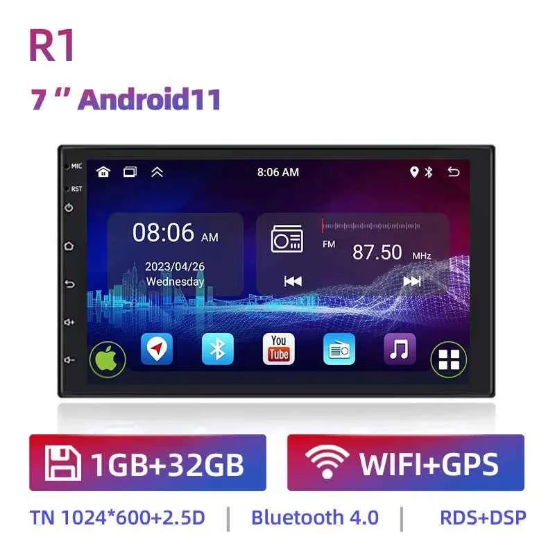 Ruancheng 2 Din Android 7 9 10 Inch Car Multimedia Video Player Universal Stereo Radio GPS for Volkswagen Nissan Hyundai Toyota