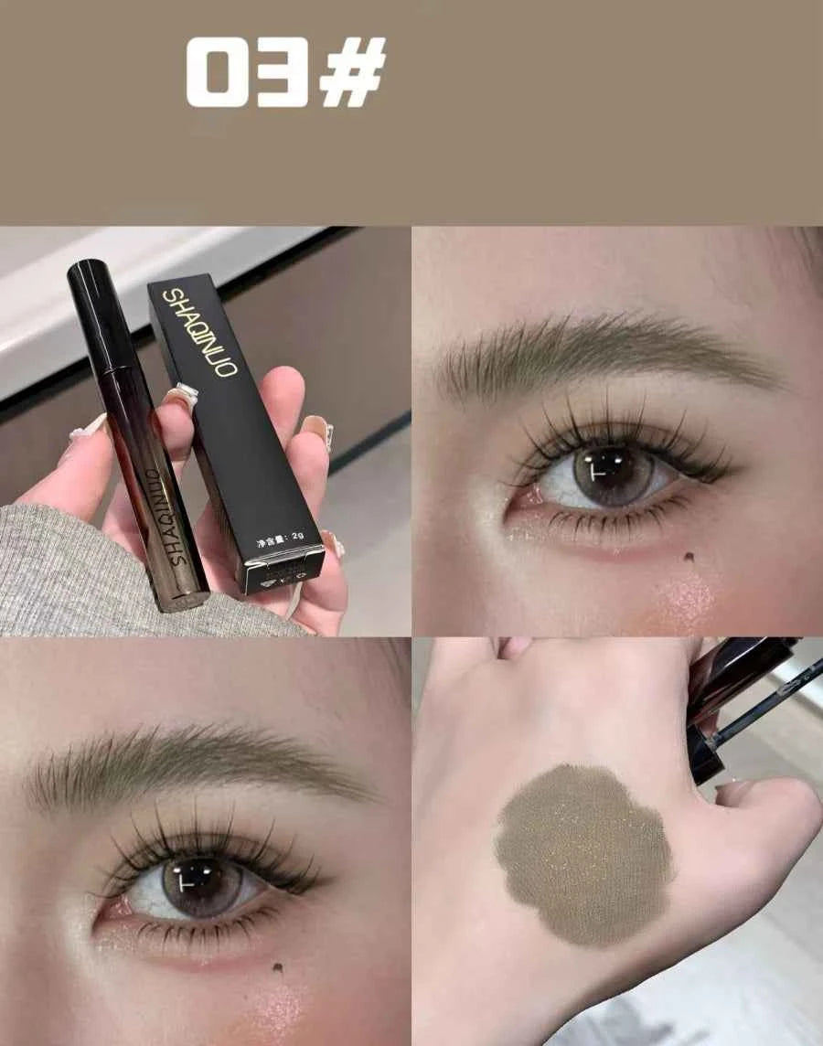 Mist Velvet Natural Eyebrow Enhancer Dye Gel Tint Mascara Waterproof Lasting Quick Dry Dyeing Brow Tattoo Tinted Cream Makeup