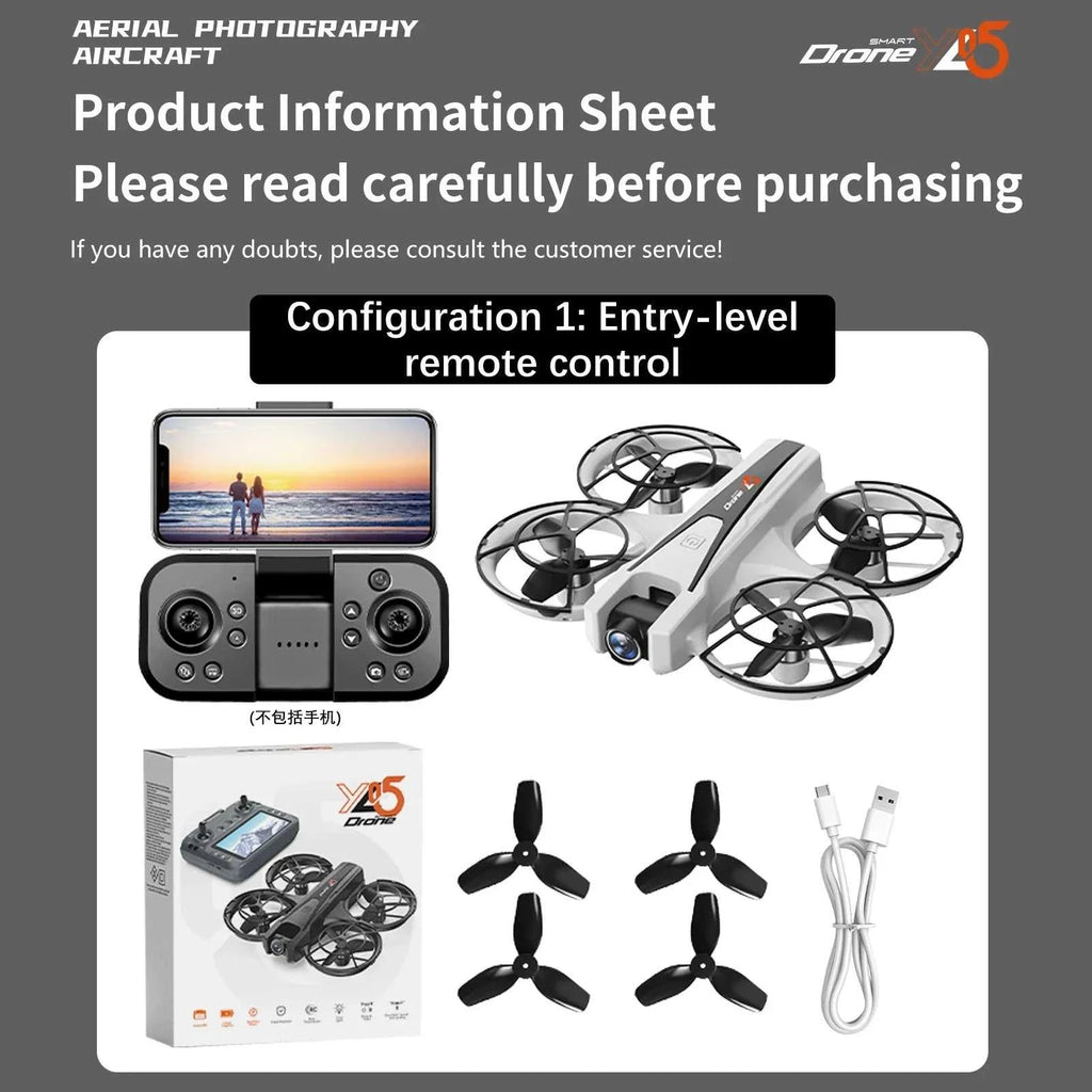 Lenovo YL5 Drone 8K Aerial HD Dual Camera Intelligent Obstacle Avoidance Screen Remote Control Brushless Power GPS Return Drone The jack market .AU The jack market .AU $ 137 14:366#Grey-8K HD-Screen