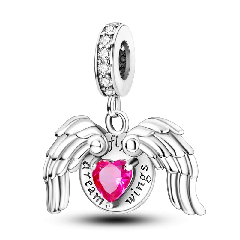 925 sterling silver owl flamingo woodpecker feather charms fit original bracelet charm bead necklace Diy female jewelry The jack market .AU The jack market .AU Jewellery & Chains $ 50 200000226:202006807#SMC6222