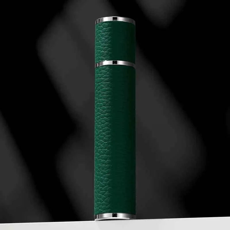 Luxia Portable Perfume Atomizer - Refillable 10ML Leather Travel Spray Bottle