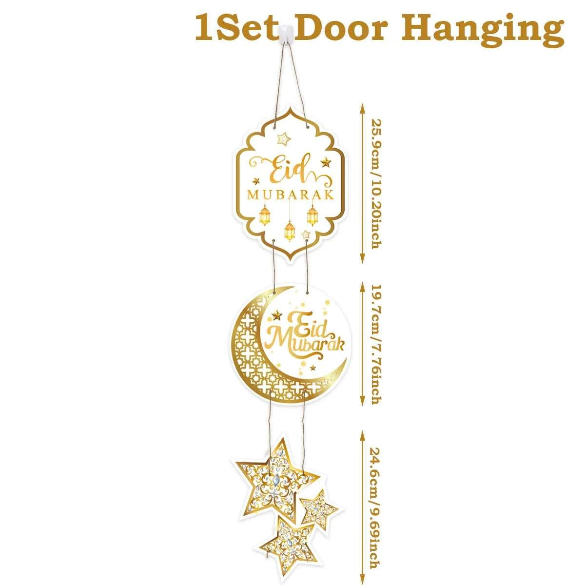 Eid Mubarak Door Hanging Flag Kareem Ramadan Decor for Home 2025 Ramadan Mubarak Islamic Muslim Party Decor Happy Eid Al Adha The jack market .AU The jack market .AU Home $ 20 14:202418806#paper door hanging 3