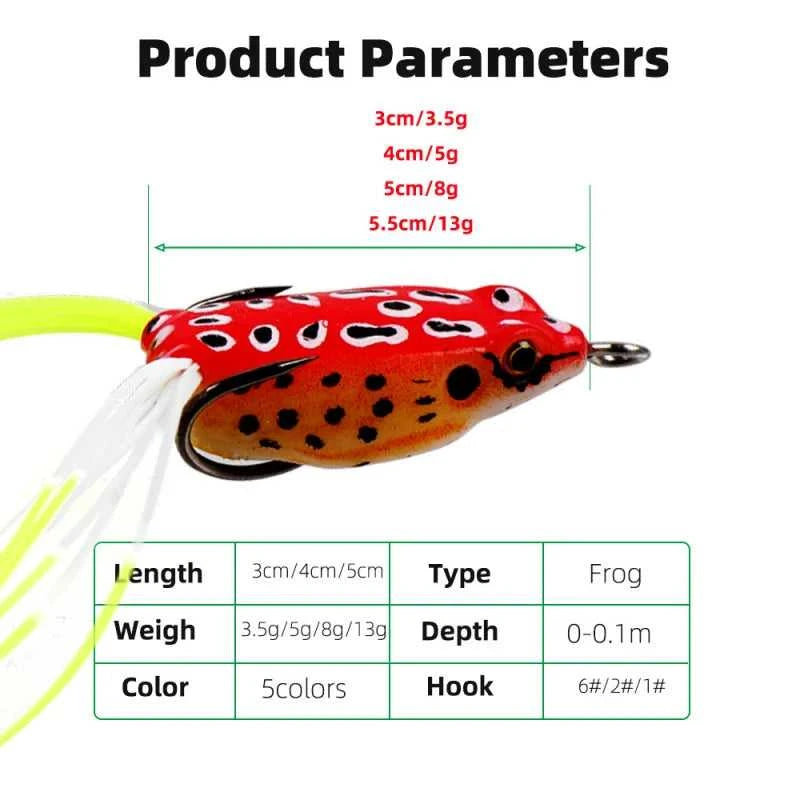 Fake Bait Lure Frog Bait Black Fish Special Kill Simulated Double Hook Point Upturned Soft Bait Floating Water Fishing Black Kin The jack market .AU The jack market .AU Fishing Gear $ 20 14:366#B;5:200661828#5.5cm 13g