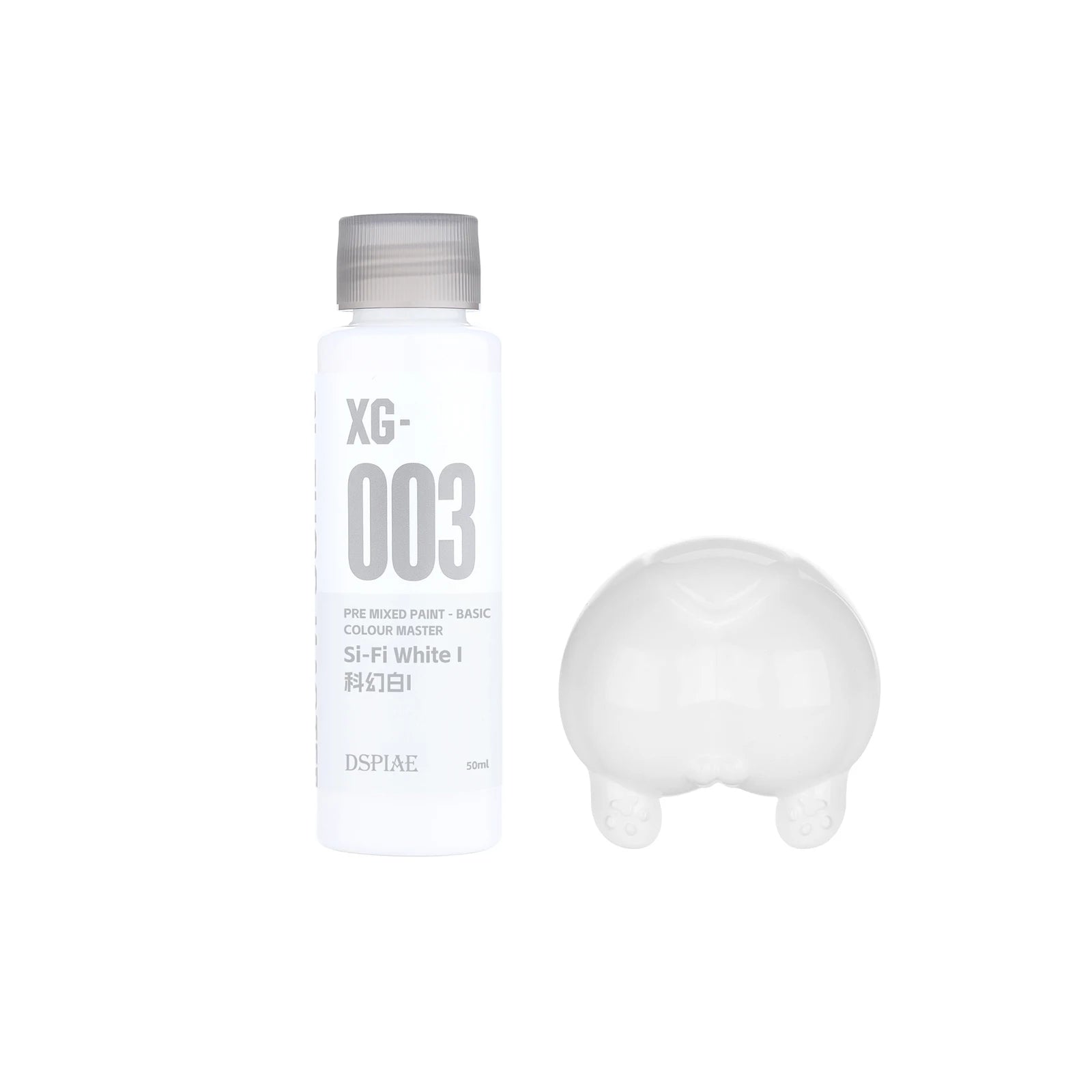 New DSPIAE XG Series Pre Mixed Paint-Basic Color Master 50ML Water-based Paint for Spraying/Hand Painted Model Coloring Pigments