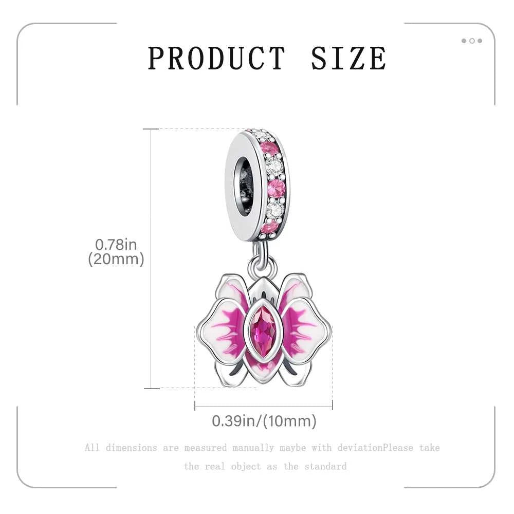 2025 Hot New Original Flower Pendant 925 Sterling Silver Rose charm Fit bracelet diy For Women Elegant bead Daily Wear Fine gift The jack market .AU The jack market .AU Jewellery & Chains $ 50 200000226:200013901#NBB0022-18