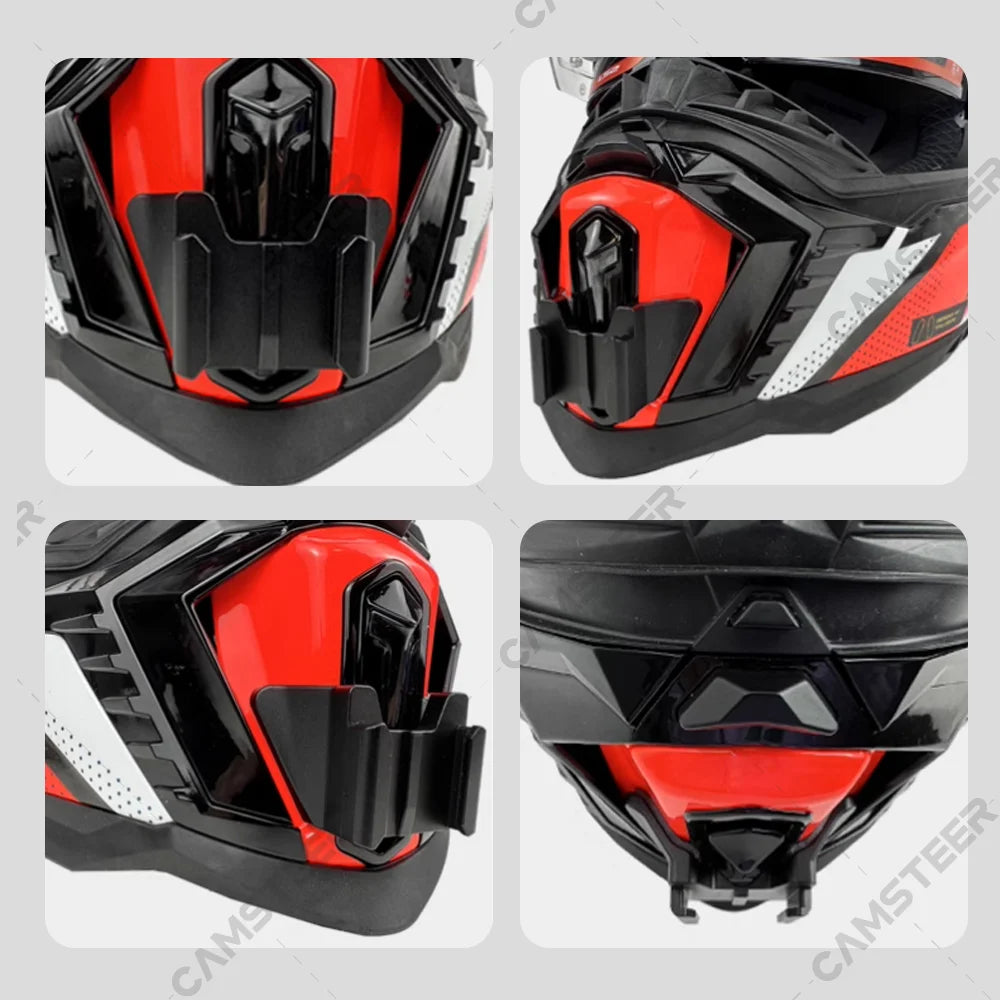 LS2 MX701 Customized Helmet Chin Mount for GoPro 13 12 11 DJI Action 6 5Pro Insta360 Ace Pro2 X5 X4 X3 Action Camera Accessories