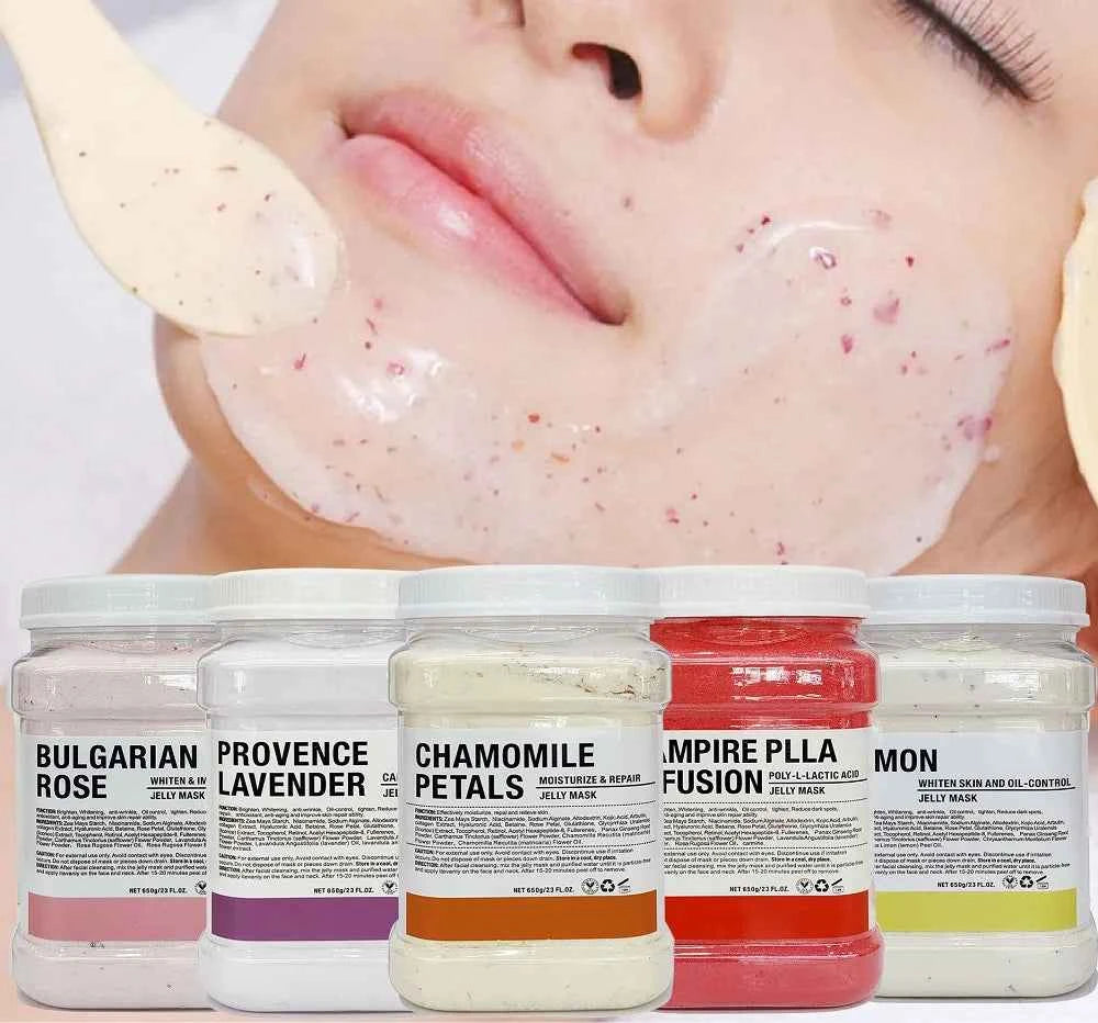Jelly Mask Powder 10PCS Set - 650G Professional Beauty Salon Essential for Radiant Skin