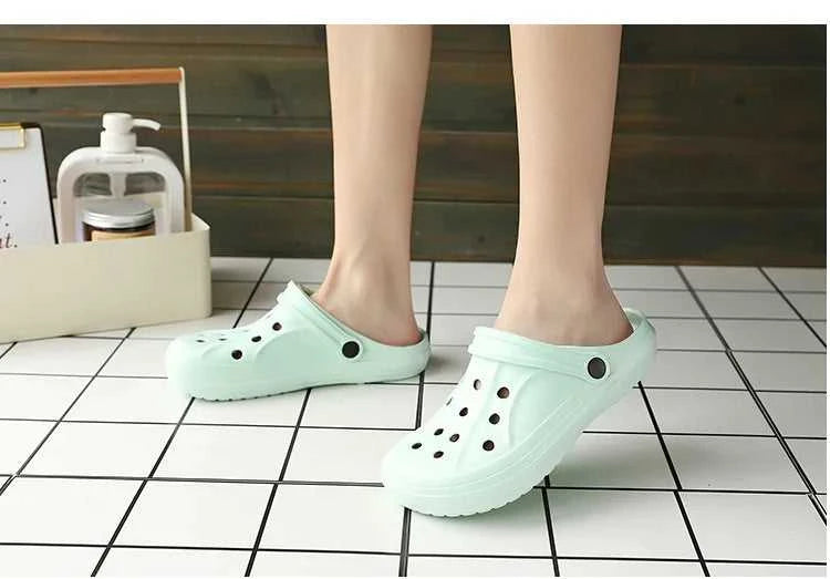 Soft-soled Women Sandals 2023 Summer Clogs Ladies Beach Green Shoes EVA Lightweight Sandles Flat Unisex Colorful Shoe Sandalias The jack market .AU The jack market .AU Step Up Your Style: Trendy Shoes for Every Occasion! $ 53 14:691;200000124:200000338