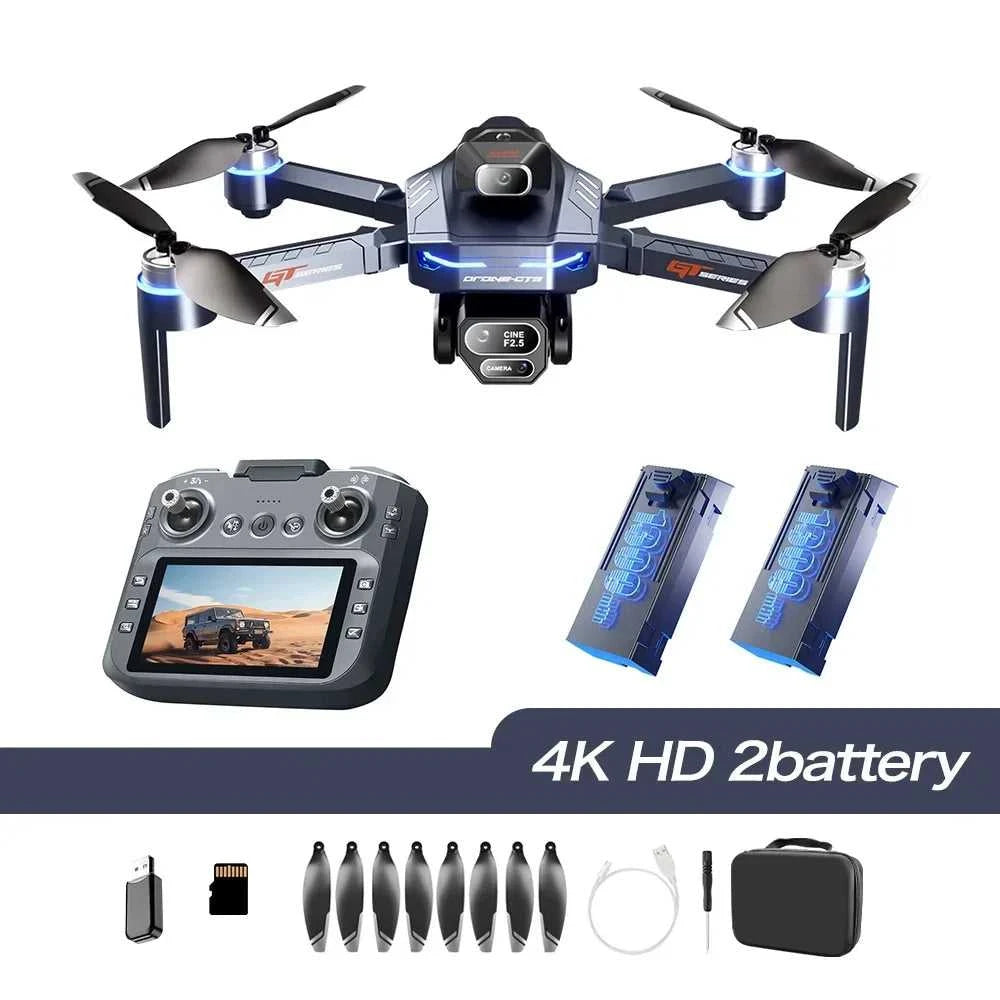 Drone 4K HD GT8 Camera Obstacle Avoidance Aerial Photography Brushless Drone with Screen Foldable RC Drone Quadcopter RTF The jack market .AU The jack market .AU Drones $ 143 14:366#GT8-8K-blue-3B-64G