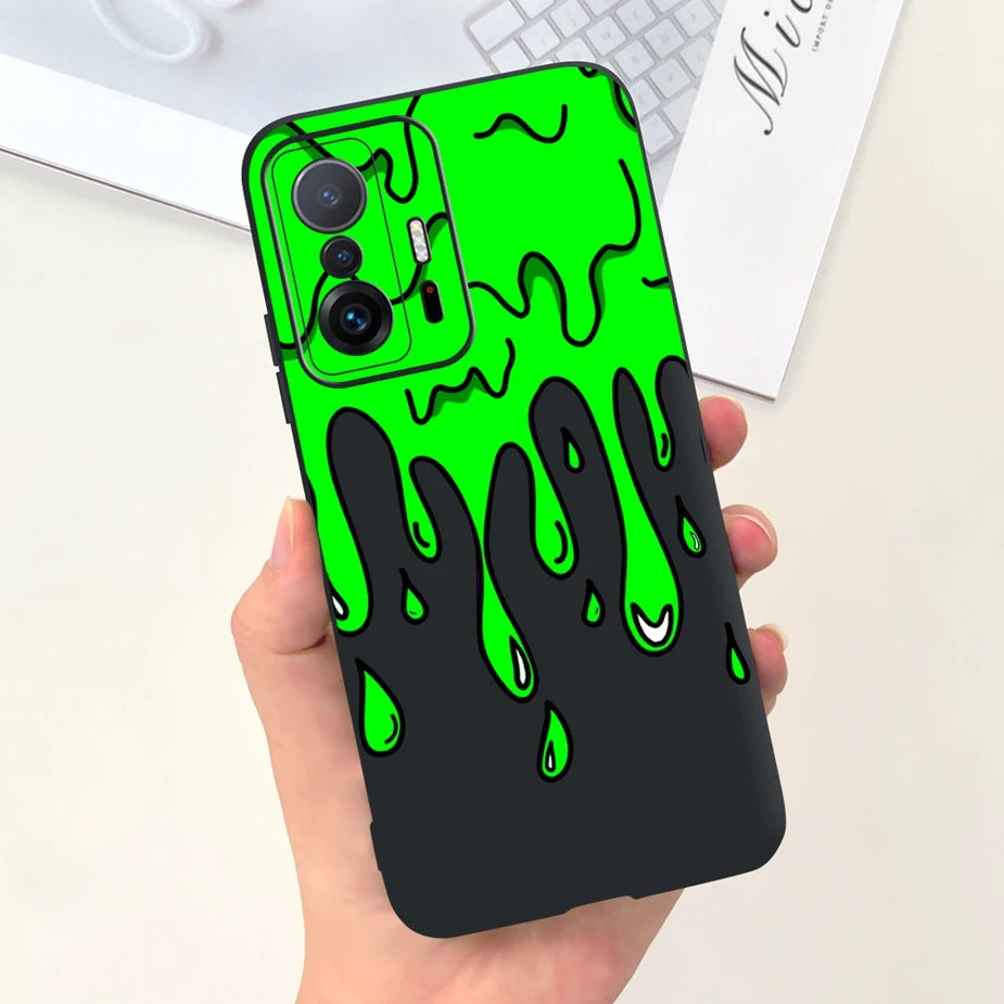Xiaomi 11T Pro Case - Cute Cartoon Design, Soft Silicone Protection for Xiaomi Mi 11T Pro & 11TPro