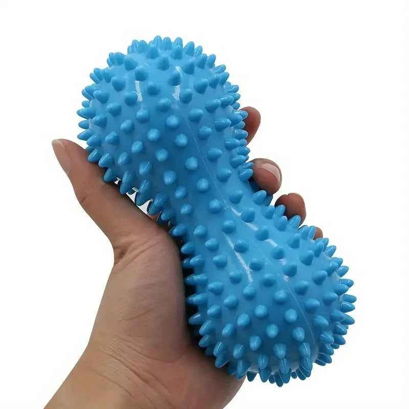 Peanut Massage Spiky Ball - Deep Tissue Roller for Foot, Neck, & Back Relief