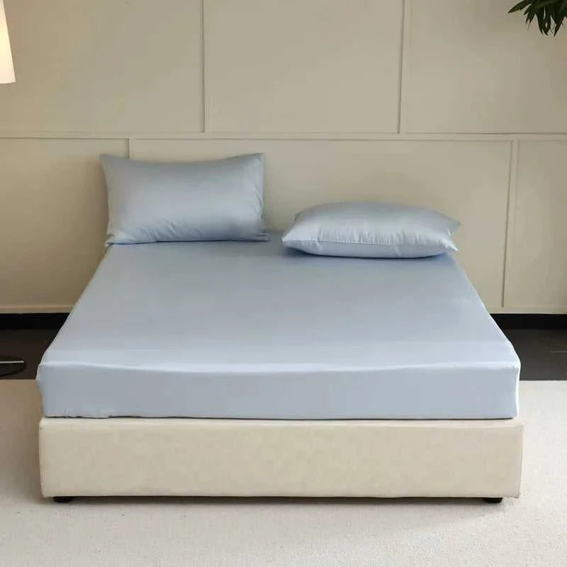Natural Mulberry Silk Fitted Sheet Pure Silk Mattress Cover for Single Double King Queen Size Bedding High End Luxury Bed Cover The jack market .AU The jack market .AU Home $ 72 14:200002984#Latte Brown;5:200013267#90x200x30cm