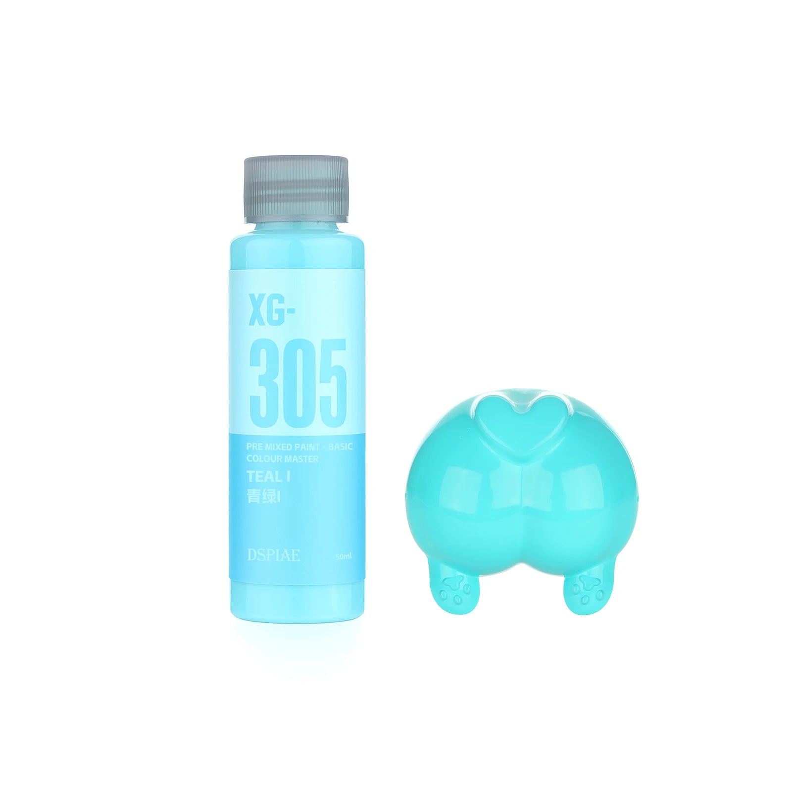 New DSPIAE XG Series Pre Mixed Paint-Basic Color Master 50ML Water-based Paint for Spraying/Hand Painted Model Coloring Pigments