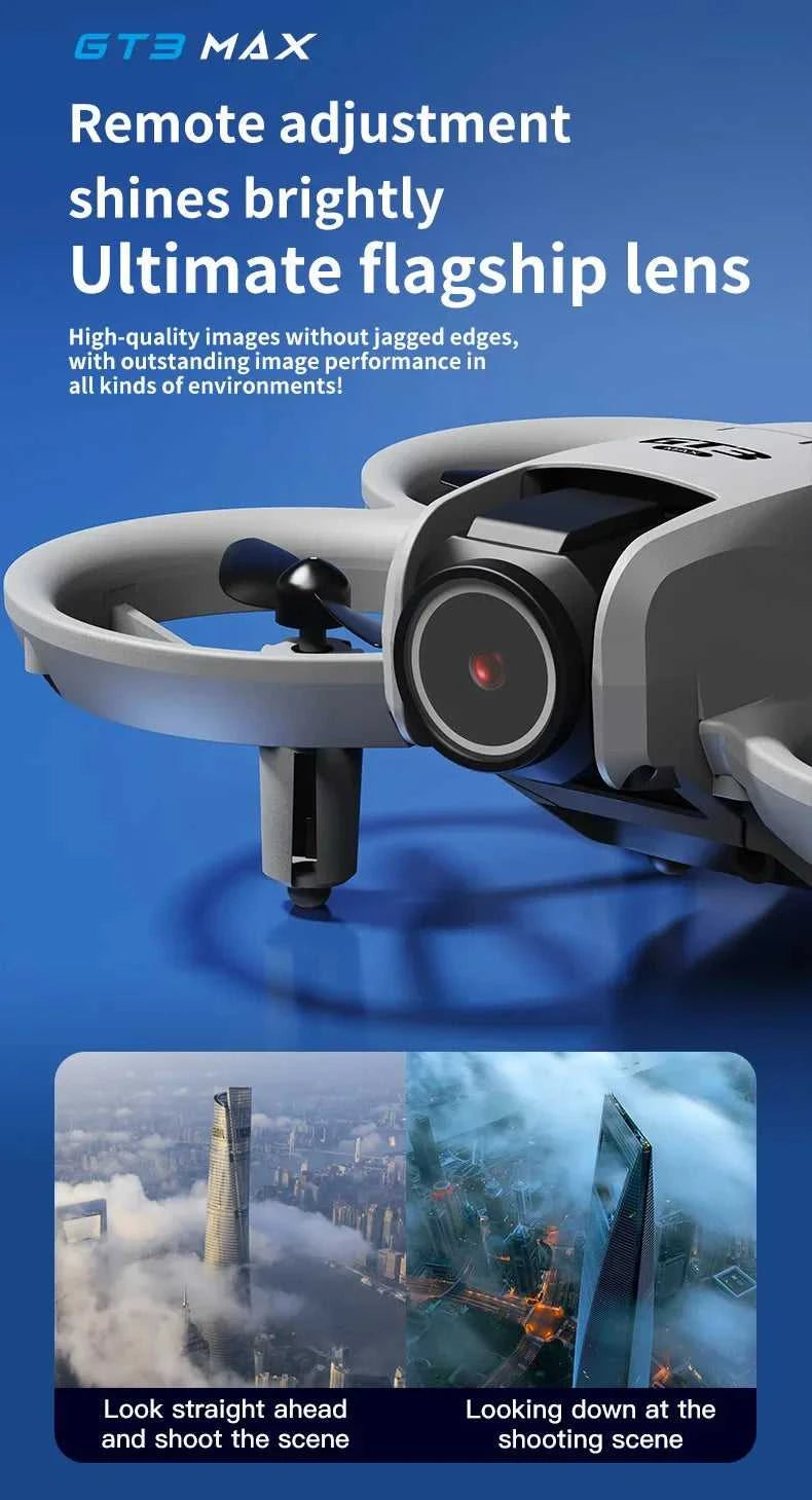 2025New GT3 MAX Drone 8K HD 4.3" Remote Control Headless Mode Helicopter 360° Flip Quadcopter Toys Mini Drone Fors Kid Toy Gifts The jack market .AU The jack market .AU Drones $ 107 14:29#GT3 SCREEN