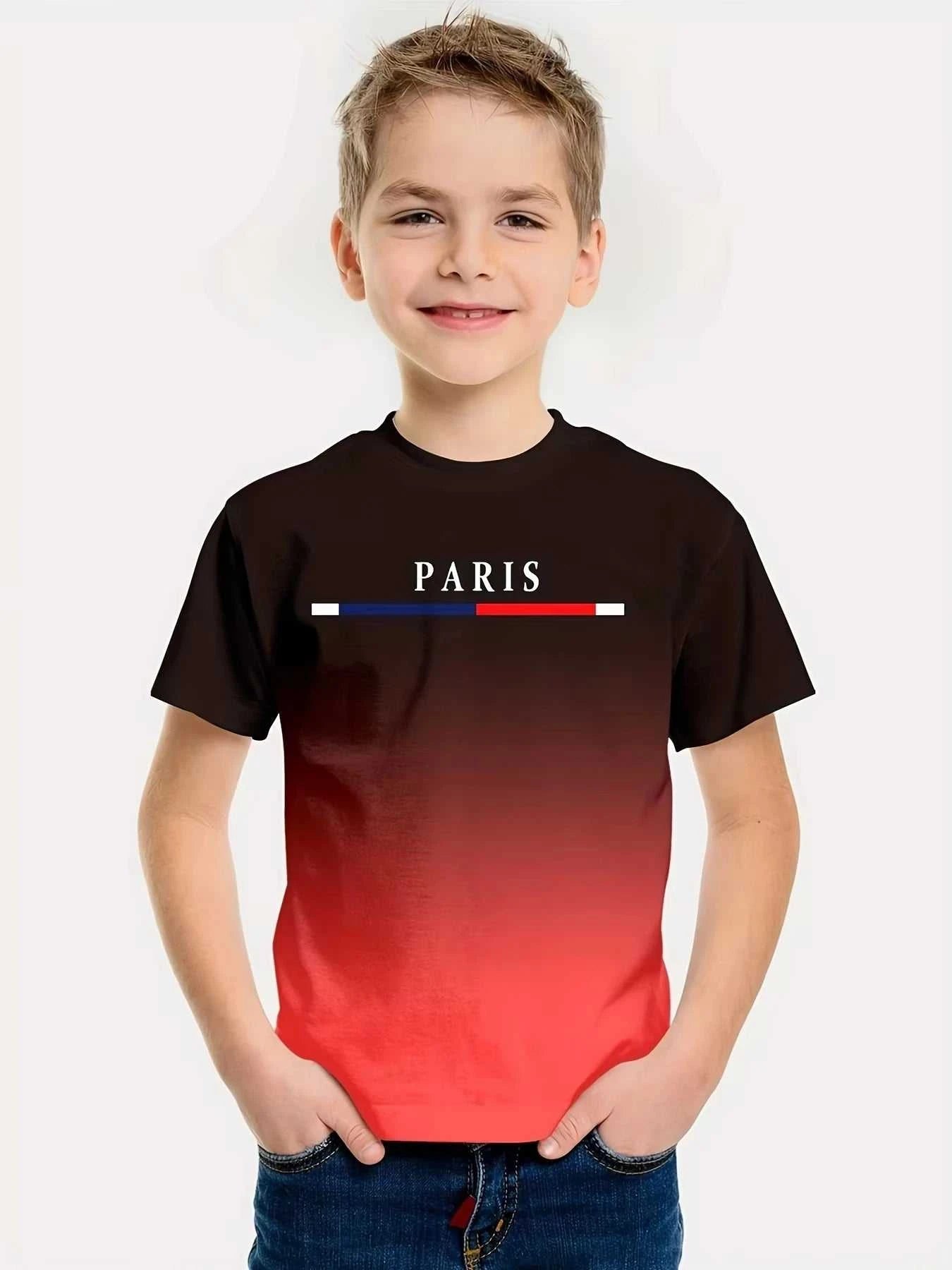 Children's Clothing Boys T-Shirt 2-10y Short Sleeved Children's T-Shirt 3D Letter Printing Casual Round Neck Summer Kids Clothes The jack market .AU The jack market .AU Mum & Kids: Essential Products for Every Family $ 24 14:193#TXS00UHU;200000463:200004191#140