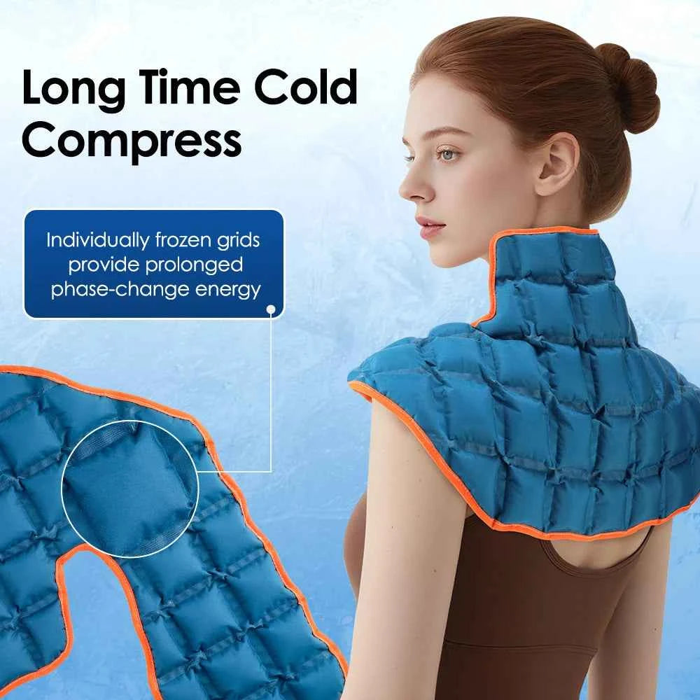 Cold/hot compress polymer Reusable Cold Ice Pack for Knee Compression Soft Injury Support Post-Operative Nursing Care Cooler