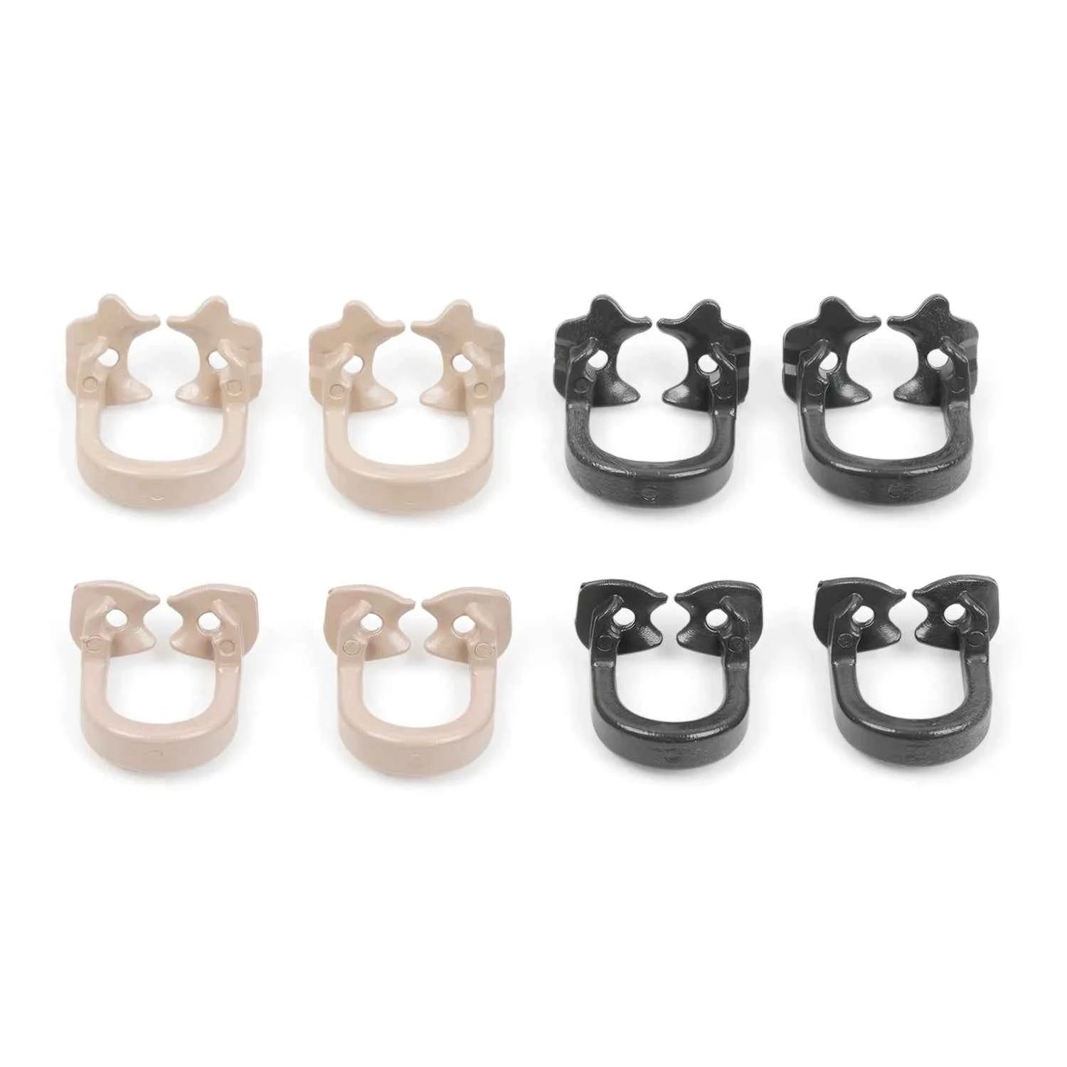 WELLCK Autoclavable Dental Rubber Dam Clamp - Resilient Resin Separator Ring for Precision Barrier Protection