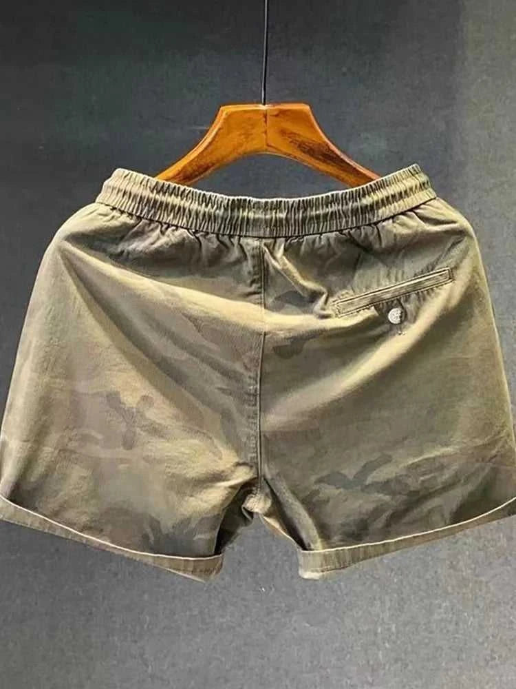 Camouflage Men's orts Pure Cotton Elastic Youthful Summer Ultra-orts Tee-Quarter Length Spor Straight Leg Anti-Bacterial The jack market .AU The jack market .AU Men Fashion $ 39 14:-1;232989633:-1