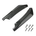 Car 1 pair of rear corner rear lip chassis anti-collision corner carbon fiber spoiler  exterior accessories universal