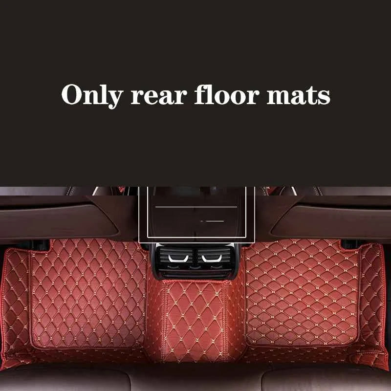 Car Floor Mats 100％ For For Ford Focus MK2 2008-2011 Auto Foot Pads Accessories Interior Waterproof Carpets Car Styling Rug 차량용품