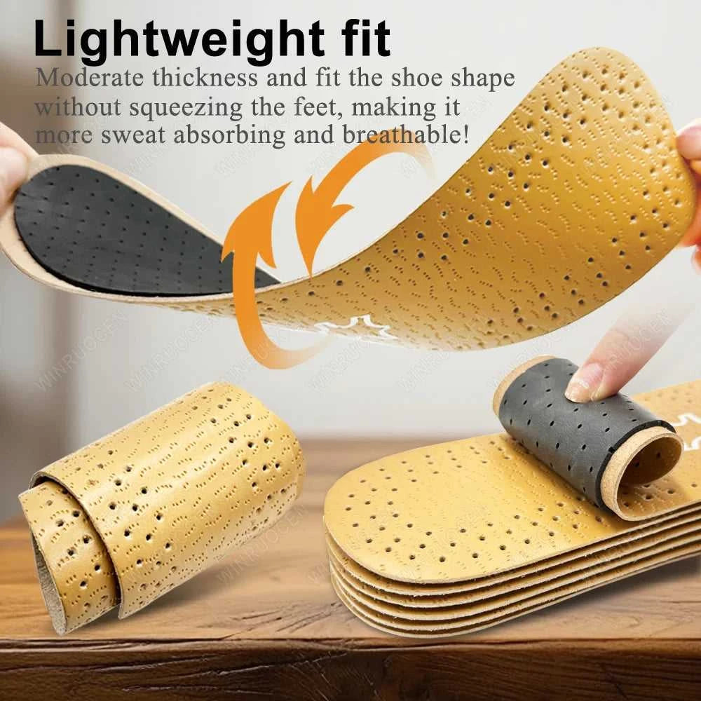 Casual Insoles For Shoes Men Women Leather Latex Comfortable Deodorant Feet Quality Flats Shoe Sole Non-Slip Insert Pads The jack market .AU The jack market .AU Step Up Your Style: Trendy Shoes for Every Occasion! $ 49 200000124:151#EU 43-44